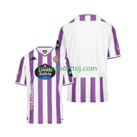 Real Valladolid Herre Hjemmebane Fodboldtrøje 2025-2026 Lange Ærmer