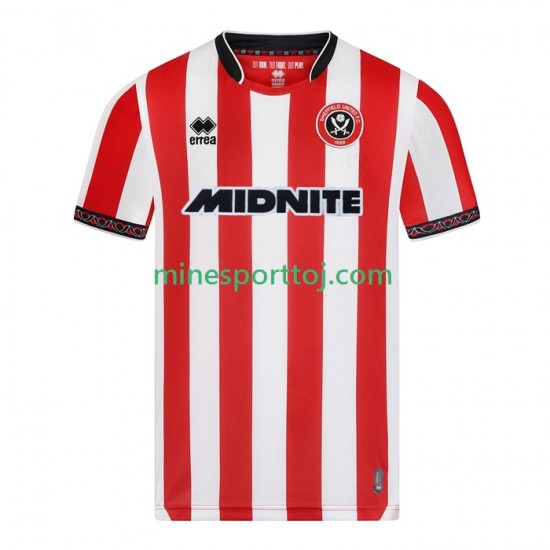 Sheffield United Herre Hjemmebane Fodboldtrøje 2025-2026 Lange Ærmer