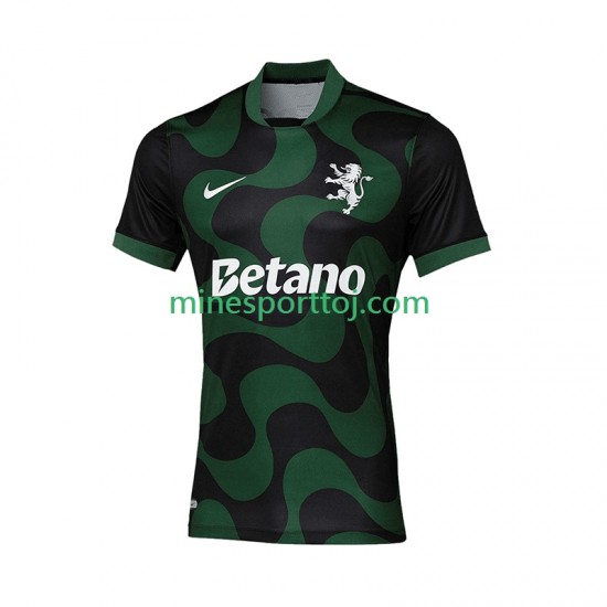 Sporting CP Herre Udebane Fjerde Fodboldtrøje 2025-2026 Lange Ærmer Sporting CP Herre Udebane Fjerde Fodboldtrøje 2025-2026 Lange Ærmer
