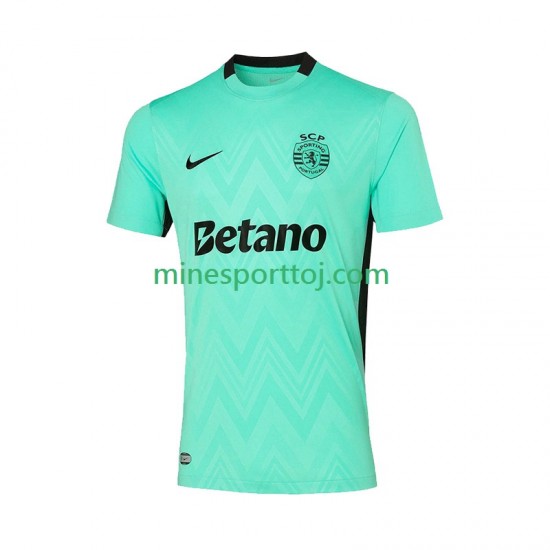 Sporting CP Herre Tredje Fodboldtrøje 2025-2026 Lange Ærmer