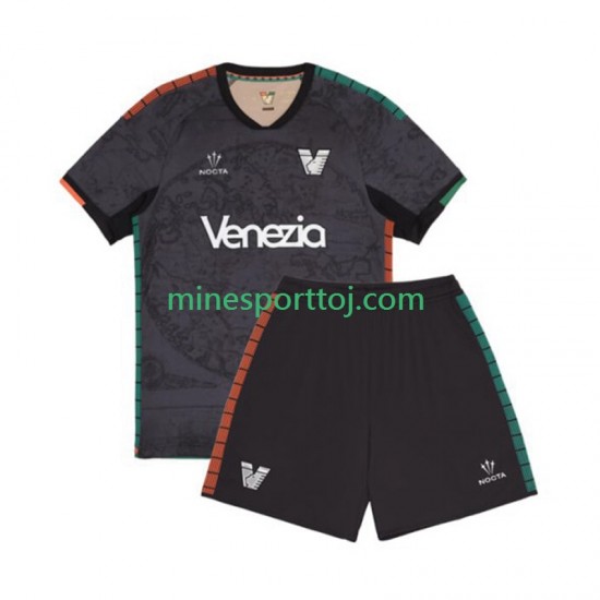 Venezia Børne Hjemmebane Fodboldtrøje 2025-2026 Lange Ærmer
