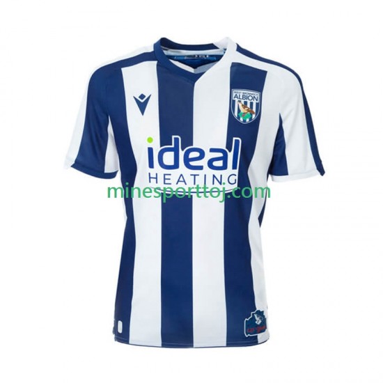 West Bromwich Albion Herre Hjemmebane Fodboldtrøje 2025-2026 Lange Ærmer West Bromwich Albion Herre Hjemmebane Fodboldtrøje 2025-2026 Lange Ærmer
