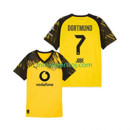 Borussia Dortmund Jobe Bellingham 7 Herre Hjemmebane Fodboldtrøje 2025-2026 Lange Ærmer