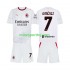 AC Milan Gimenez 7 Børne Udebane Fodboldtrøje 2026-2027 Lange Ærmer