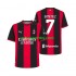 AC Milan Gimenez 7 Herre Hjemmebane Fodboldtrøje 2026-2027 Lange Ærmer
