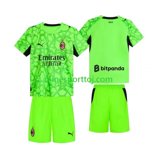 AC Milan Målmand Børne Tredje Fodboldtrøje 2026-2027 Lange Ærmer