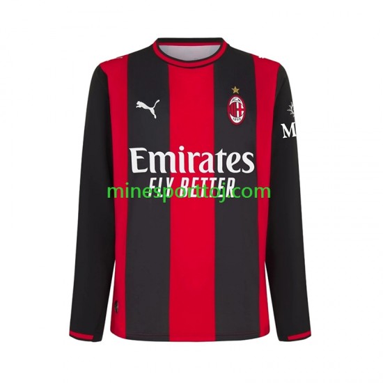 AC Milan Herre Hjemmebane Fodboldtrøje 2026-2027 med Korte Ærmer