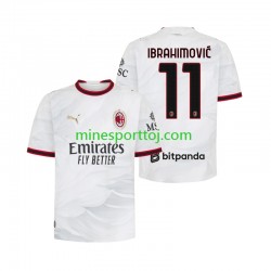 AC Milan Ibrahimovic 11 Herre Udebane Fodboldtrøje 2026-2027 Lange Ærmer