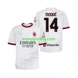 AC Milan Luka Modric 14 Herre Udebane Fodboldtrøje 2026-2027 Lange Ærmer