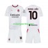 AC Milan Rafael Leao 10 Børne Udebane Fodboldtrøje 2026-2027 Lange Ærmer