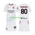 AC Milan Ronaldinho 80 Børne Udebane Fodboldtrøje 2026-2027 Lange Ærmer