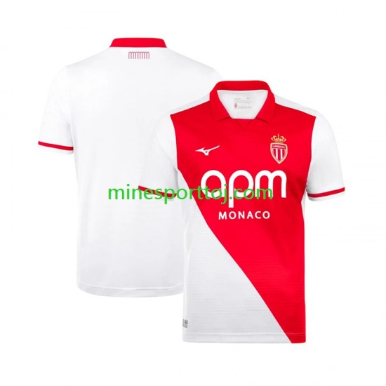 AS Monaco Herre Hjemmebane Fodboldtrøje 2026-2027 Lange Ærmer