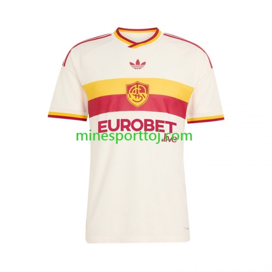 AS Roma Herre Udebane Fodboldtrøje 2026-2027 Lange Ærmer