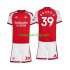 Arsenal Bruno Guimaraes 39 Børne Hjemmebane Fodboldtrøje 2026-2027 Lange Ærmer