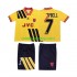 Arsenal CAMPBELL 7 1993 1994 Børne Retro Udebane Fodboldtrøje Lange Ærmer