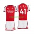 Arsenal Declan Rice 41 Børne Hjemmebane Fodboldtrøje 2026-2027 Lange Ærmer