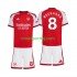 Arsenal Martin Odegaard 8 Børne Hjemmebane Fodboldtrøje 2026-2027 Lange Ærmer