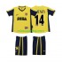 Arsenal Thierry Henry 14 2000 2001 Børne Retro Udebane Fodboldtrøje Lange Ærmer