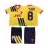 Arsenal WRIGHT 8 1993 1994 Børne Retro Udebane Fodboldtrøje Lange Ærmer