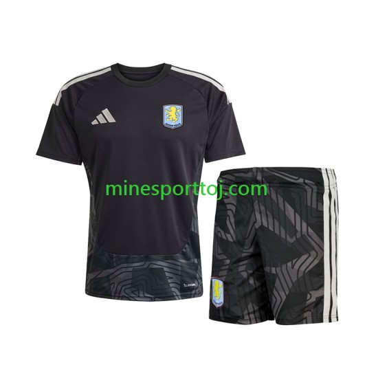 Aston Villa Målmand Børne Udebane Fodboldtrøje 2026-2027 Lange Ærmer