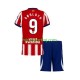 Atlético Madrid Alexander Sorloth 9 Børne Hjemmebane Fodboldtrøje 2026-2027 Lange Ærmer
