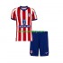 Atlético Madrid Børne Hjemmebane Fodboldtrøje 2026-2027 Lange Ærmer