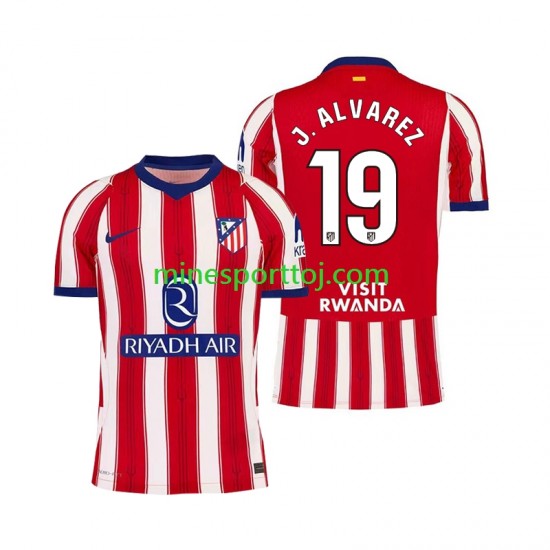 Atlético Madrid Julian Alvarez 19 Herre Hjemmebane Fodboldtrøje 2026-2027 Lange Ærmer