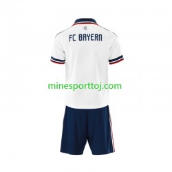 FC Bayern München Børne Udebane Fodboldtrøje 2026-2027 Lange Ærmer