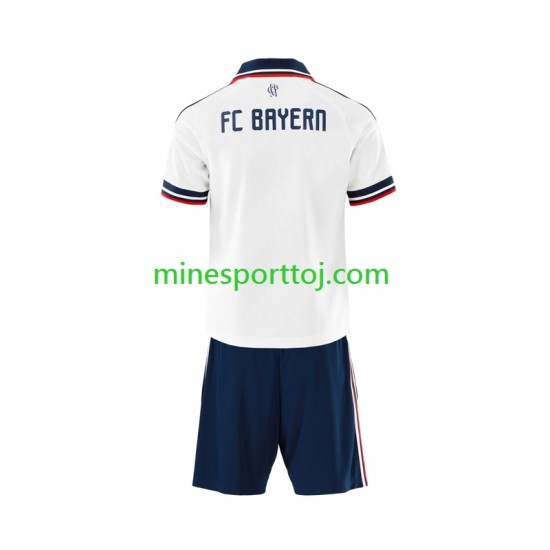 FC Bayern München Børne Udebane Fodboldtrøje 2026-2027 Lange Ærmer