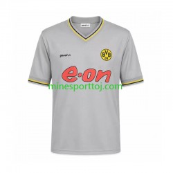 Borussia Dortmund 2002 Herre Retro Udebane Fodboldtrøje Lange Ærmer