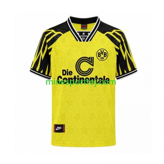 Borussia Dortmund 1994 Herre Retro Hjemmebane Fodboldtrøje Lange Ærmer