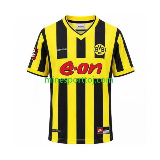 Borussia Dortmund 2000 Herre Retro Hjemmebane Fodboldtrøje Lange Ærmer