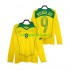 Brasilien RONALDO 9 2004 Herre Retro Hjemmebane Fodboldtrøje med Korte Ærmer