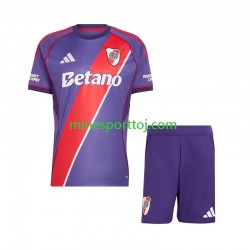 CA River Plate Børne Tredje Fodboldtrøje 2026-2027 Lange Ærmer
