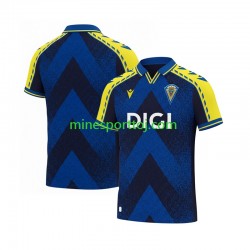 Cádiz CF Herre Retro Hjemmebane Fodboldtrøje 2025-2026 Lange Ærmer