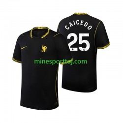 Chelsea Moises Caicedo 25 Herre Udebane Fodboldtrøje 2026-2027 Lange Ærmer