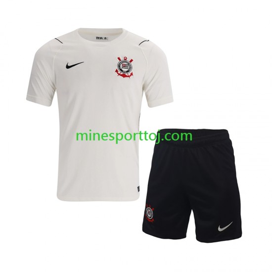 Corinthians Børne Hjemmebane Fodboldtrøje 2026-2027 Lange Ærmer