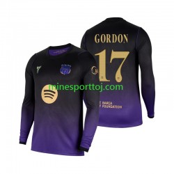 FC Barcelona Anthony Gordon 17 Herre Udebane Fodboldtrøje 2026-2027 med Korte Ærmer
