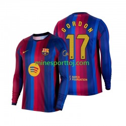 FC Barcelona Anthony Gordon 17 Herre Hjemmebane Fodboldtrøje 2026-2027 med Korte Ærmer