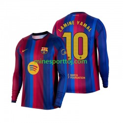 FC Barcelona Lamine Yamal 10 Herre Hjemmebane Fodboldtrøje 2026-2027 med Korte Ærmer
