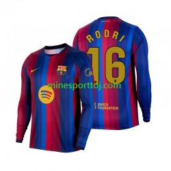 FC Barcelona Rodri 16 Herre Hjemmebane Fodboldtrøje 2026-2027 med Korte Ærmer