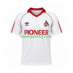 FC Köln 1980 1981 Herre Retro Hjemmebane Fodboldtrøje Lange Ærmer