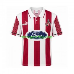 FC Köln 1995 1996 Herre Retro Hjemmebane Fodboldtrøje Lange Ærmer