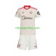 Sevilla FC Børne Retro Hjemmebane Fodboldtrøje 2025-2026 Lange Ærmer