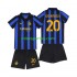 Inter Milan Hakan Calhanoglu 20 Børne Hjemmebane Fodboldtrøje 2026-2027 Lange Ærmer