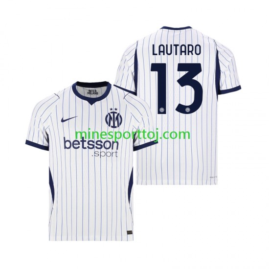 Inter Milan Lautaro Martinez 13 Herre Udebane Fodboldtrøje 2026-2027 Lange Ærmer