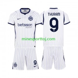 Inter Milan Marcus Thuram 9 Børne Udebane Fodboldtrøje 2026-2027 Lange Ærmer