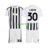Juventus Jonathan David 30 Børne Hjemmebane Fodboldtrøje 2026-2027 Lange Ærmer