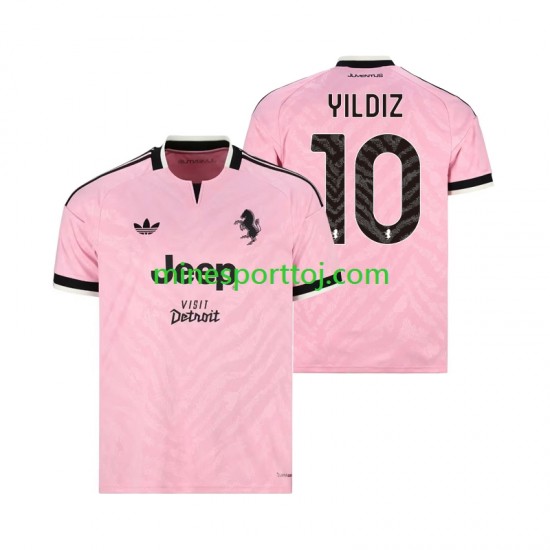 Juventus Kenan Yildiz 10 Herre Udebane Fodboldtrøje 2026-2027 Lange Ærmer