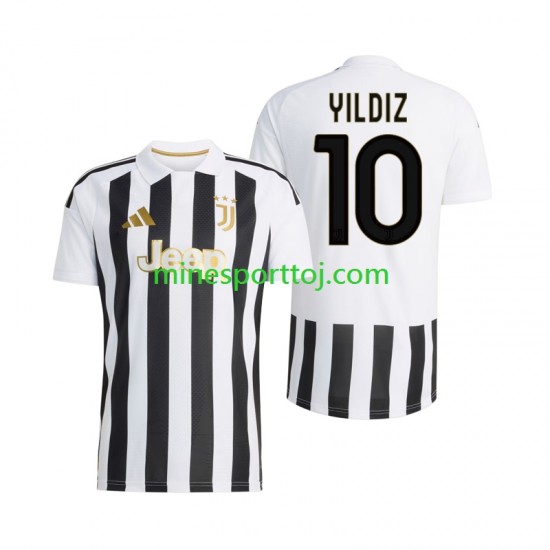 Juventus Kenan Yildiz 10 Herre Hjemmebane Fodboldtrøje 2026-2027 Lange Ærmer